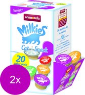 Animonda Milkies Variety Value Pack - Collation pour chat - 2 x Assorti de 20 pièces