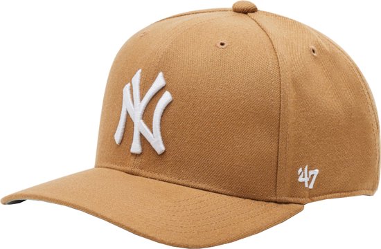 47 Brand New York Yankees Cold Zone Cap B-CLZOE17WBP-QL, Mannen, Bruin, Pet, maat: One size