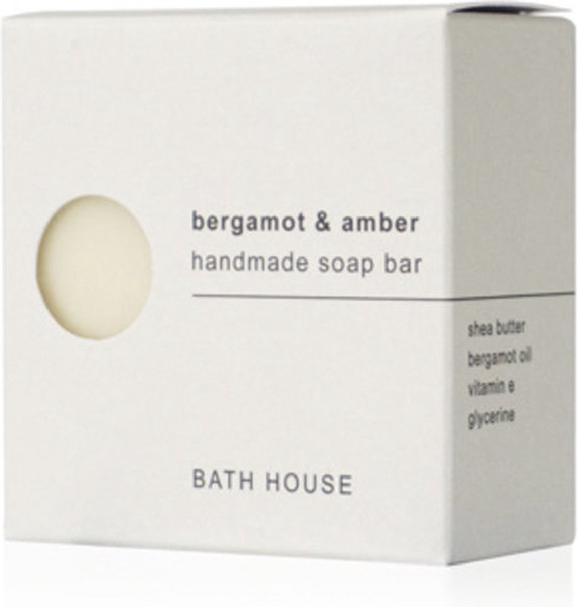 Bath House Lichaamszeep Bergamot & Amber | Vegan 98% natuurlijk | Plastic vrij