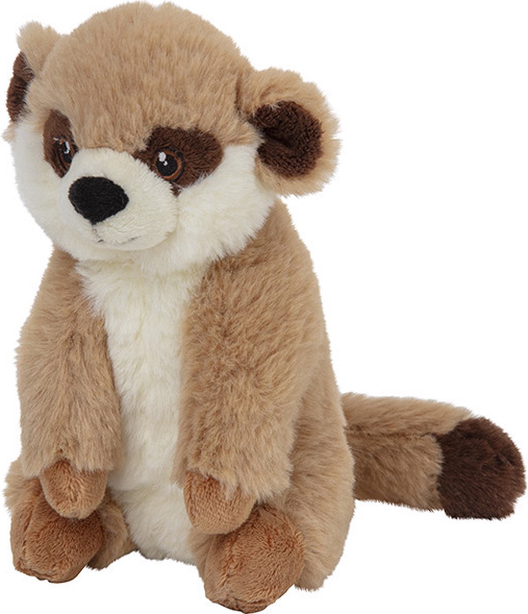 Pluche dieren knuffels Stokstaartje van 16 cm - Knuffeldieren speelgoed