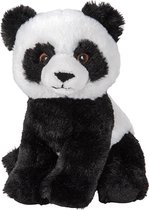 Pluche knuffel panda beer van 19 cm - Speelgoed knuffeldieren