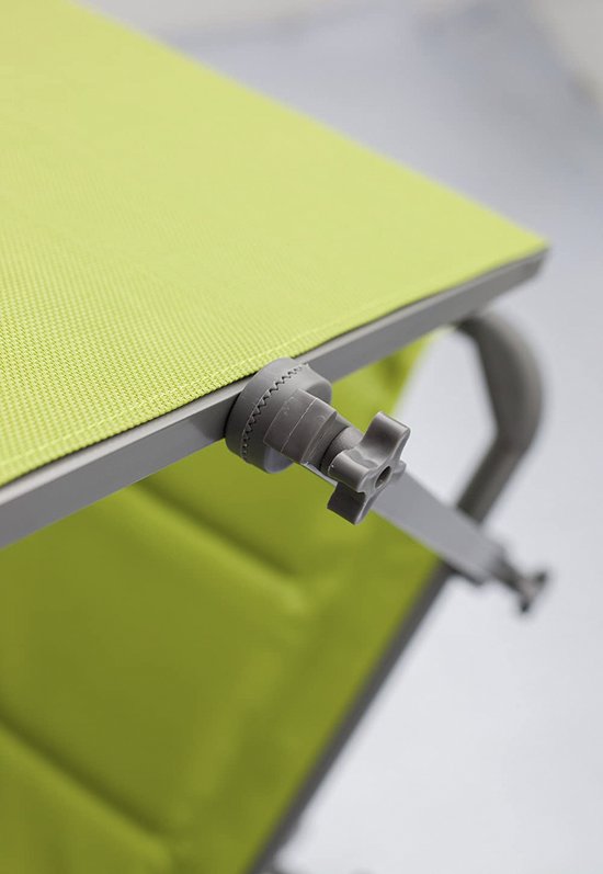 Homecall Chaise longue avec pare-soleil intégré et mousse à séchage