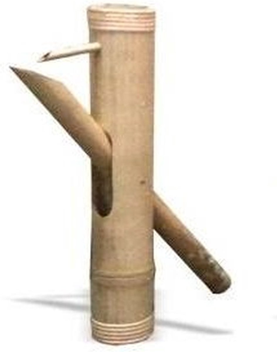 Bamboe Shishio Doshi Water tuimelaar, enkelvoudig 50cm