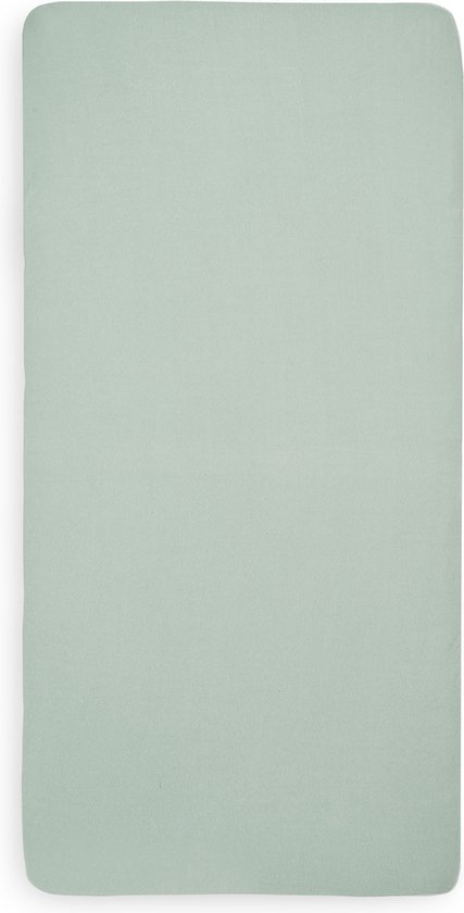 Jollein - Baby Hoeslaken Ledikant Jersey (Ash Green - 2 Stuks) - Katoen - 60x120cm