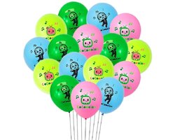 ProductGoods - 10x Ballons Cocomelon Anniversaire - Anniversaire Enfants - Ballons - Ballons Anniversaire - Coco Melon - Fête Enfants