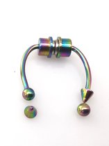 Fake – Multi - kleur - RVS - Neus - oor - Piercing / Ringen Voor Vrouwen en  mannen -... | bol.com