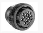 TE Connectivity 206150-1 Bullet connector Plug, straight Total number of pins: 37 Series (round connectors): CPC 1 pc(s)