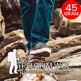 Pelgrim Wol 45gr - Anti Blaren & Anti Druk - Voor Al Uw Voetproblemen - 100% Zuiver Merino Wol - Wandelwol ( Geen Inlegzolen )