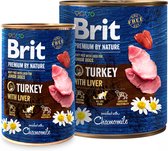 Premium Cans Turkey with Liver 400 g (6)