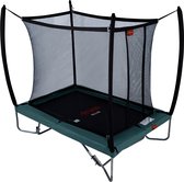 Avyna Pro-Line trampoline 213 - 275x190cm + Royal Class Veiligheidsnet & gratis Trapje - Groen