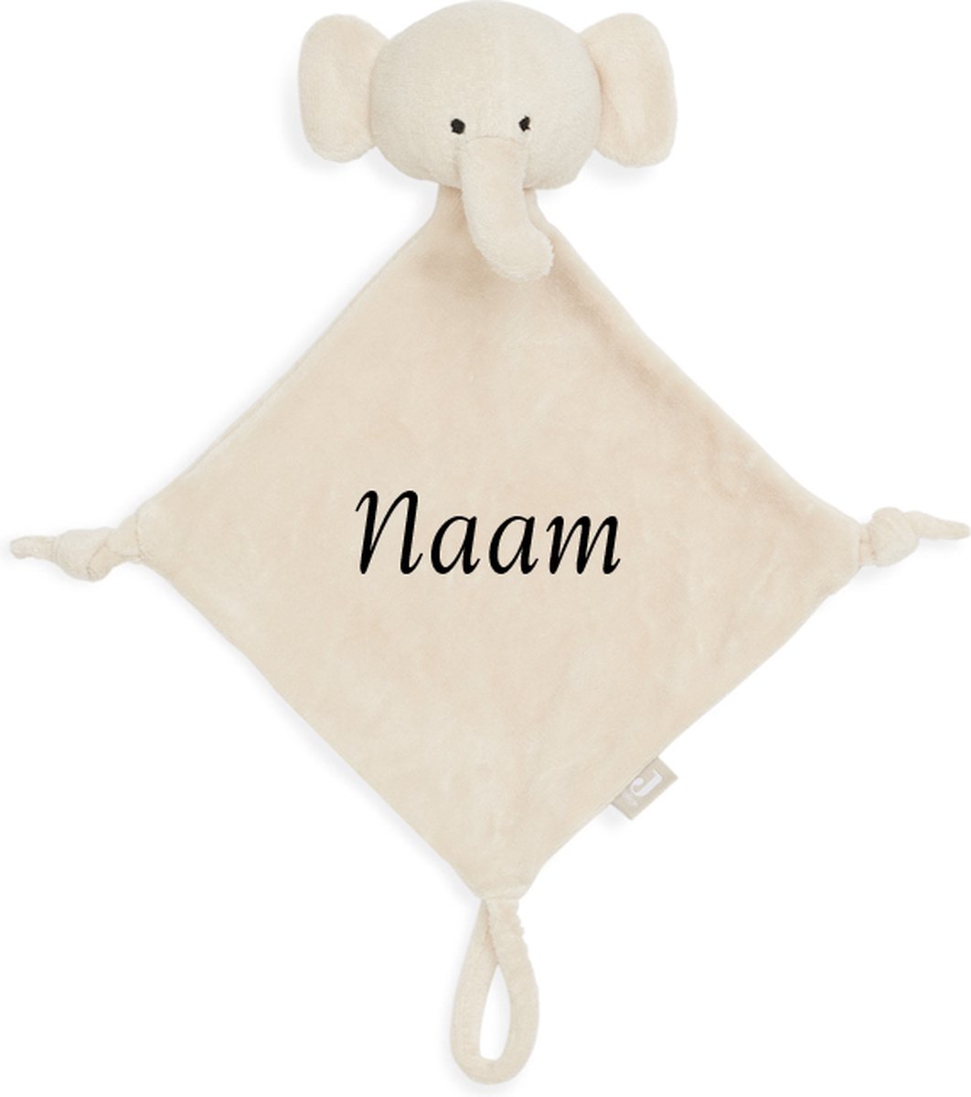 Jelena de Olifant - Knuffeldoekje - Organic Doudou - 30 x 30 cm