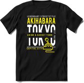 Tokyo - Akihabara | TSK Original & vintage | T-Shirt Heren - Dames | Geel | Perfect Cadeau Shirt | Grappige Spreuken - Zinnen - Teksten | Maat L