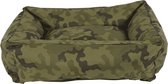 Foeiii hondenmand waterproof camouflage groen M 100x85 cm