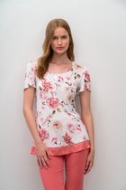 Vamp! Pyama voor dames Micromodal Red Dahlia 16047/583 6XL