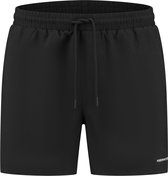 Purewhite -  Heren Regular Fit   Zwembroek  - Zwart - Maat S