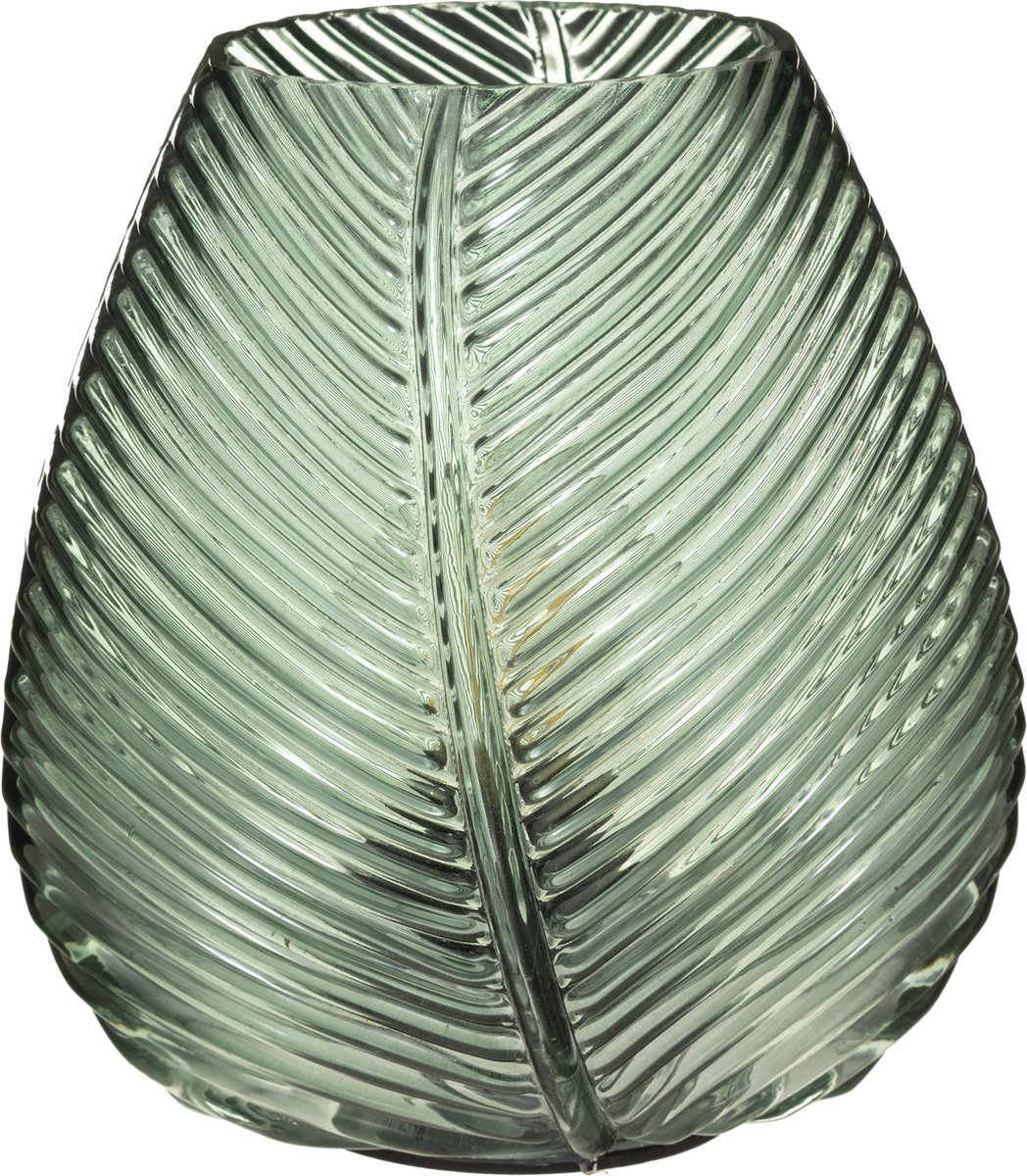 Atmosphera LED lamp palm mint groen - H15 cm - Sfeerverlichting - Tafellamp