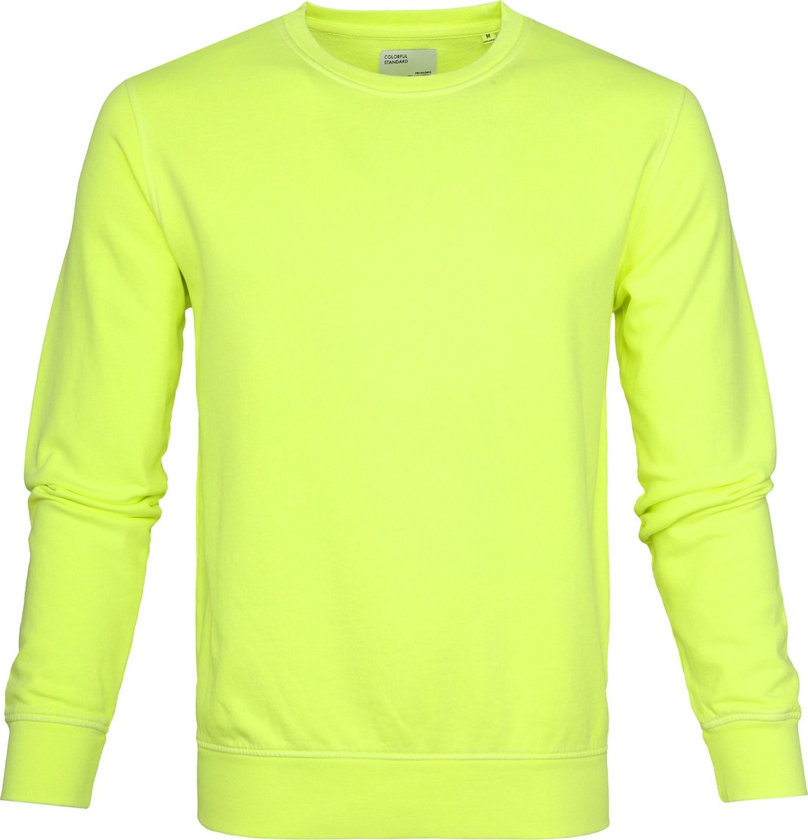 Colorful Standard - Sweater Neon Geel - Maat XXL - Regular-fit | bol.com