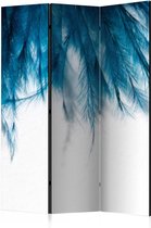 Vouwscherm - Sapphire Feathers [Room Dividers]