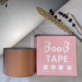 Nude Boob Tape - Borst lift - Borst tape - BH tape - Fashion tape - Body tape - Boobtape - Naturel - 5 meter