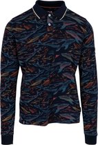 J&JOY - Poloshirt Mannen Churchill River Print