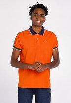 J&JOY - Poloshirt Mannen 23 Cape Tribulation Orange