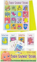 Babyshower bingo spel - bingo - baby - babyshower - kraamfeest