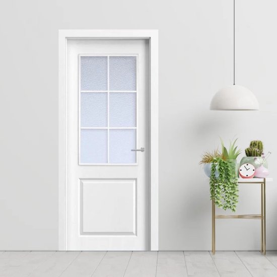 gouden Omhoog gaan nemen CORHW - Wit Binnendeuren - Volledige deurset - Deurblad afmeting 72,5 x 203  cm,... | bol.com