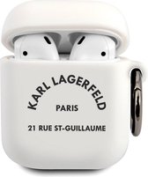 Karl Lagerfeld 21 Rue de St-Guillaume - Apple Airpods 1 & 2 - Wit