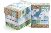 PaperWise - Printpapier wit A4 - 75 grams - duurzaam, milieuvriendelijk door gebruik agrarisch restmateriaal, gecertificeerd voor archivering tot 100 jaar - doos a 5 x 500 vel