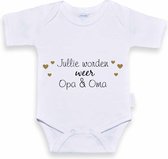 Baby Romper - Jullie worden weer opa en oma - Zwangerschap aankondigen - Bekendmaking zwangerschap