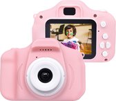 Denver Kindercamera Full HD - Digitale Camera Kinderen - Foto en Video - 40 MP - 7 filters - 28 fotolijsten - 3 spelletjes - KCA1330 -  Roze