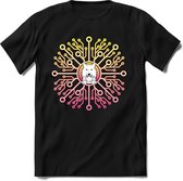 Saitama Tech T-Shirt | Saitama Inu Wolfpack Crypto Ethereum kleding Kado Heren / Dames | Perfect Cryptocurrency Munt Cadeau Shirt Maat 3XL