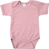 Romper Roze Blanco - Roze Romper - Babypakje Roze - Baby Romper - Rompertje - Newborn - Pasgeboren - Korte mouw - Zomer romper - Blanco - Hoge Kwaliteit - Basic Romper - Roze romper met korte mouw - Maat 68