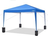 Solono Partytent - Feesttent - Partytent 3x3m - Paviljoen Waterdicht - Partytent - Feesttent - Blauw