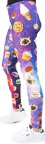 Space Legging van Festivallegging - Space Things - Maat S/M - Comfortabel - Ademend - Zachte Stof