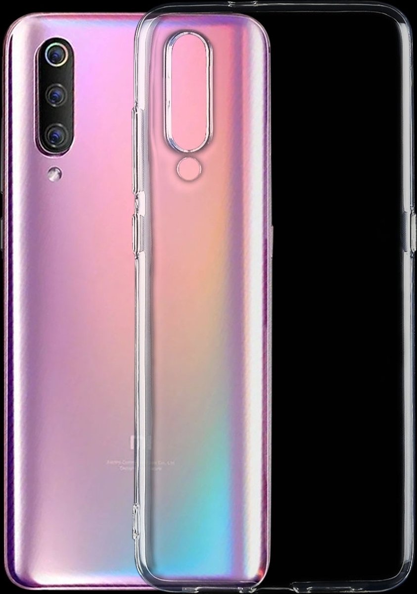 Mobigear Doorzichtig Hoesje geschikt voor Xiaomi Mi 9 Telefoonhoesje Flexibel TPU Extra Dun | Mobigear Ultra Thin Backcover | Doorzichtig Telefoonhoesje Mi 9 | Mi 9 Case | Back Cover - Transparant
