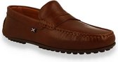 SCAPA  Heren Mocassin cognac COGNAC 44