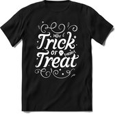 Halloween T-Shirt | Horror Liefhebber Kleding Kado Heren / Dames | Perfect Weerwolf , Monster , Vleermuis en Pompoen Cadeau Shirt | Grappige Zinnen, Spreuken en Teksten | Maat L