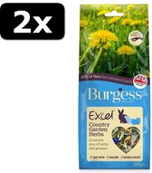 2x EXCEL SNACKS COUNTRY GARDEN HERBS 1