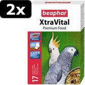 2x XV PAPEGAAI COMPLEET 2,5KG