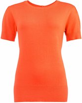 NED Trui Fayan 1 2 Ss 22s1 U106 18  Orange 502 Dames Maat - M