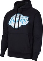 Nike NBA Los Angeles Lakers Fleece Hoodie EZ2B7FDKM-LAK, voor een jongen, Zwart, Sweatshirt, maat: M