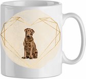 Mok Labrador 3.4| Hond| Hondenliefhebber | Cadeau| Cadeau voor hem| cadeau voor haar | Beker 31 CL