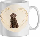 Mok portugese waterhond 4.1| Hond| Hondenliefhebber | Cadeau| Cadeau voor hem| cadeau voor haar | Beker 31 CL