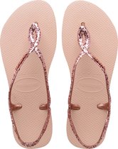 Havaianas Luna Premium II Dames Slippers - Ballet Rose/Pink Retro Metallic - Maat 33/34