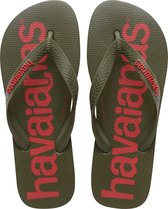 Havaianas Top Logomania 2 Unisex Slippers - Green Yucca - Maat 45/46