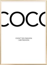 Poster Met Metaal Gouden Lijst - COCO Poster