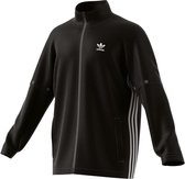 adidas Originals Snap Track Top Sweatshirt Mannen zwart S.