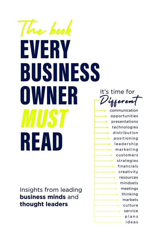 The Book Every Business Owner Must Read - cover