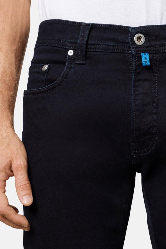 Pierre Cardin - Pantalon Lyon Future Flex Blauw Foncé - Coupe Moderne - Pantalon Homme taille W 34 - L 32